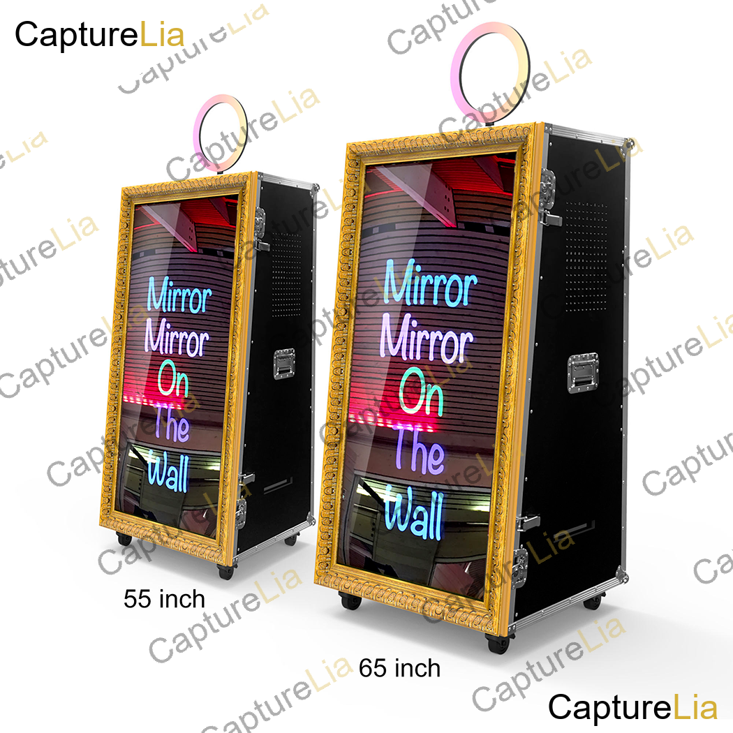 Borne PhotoBooth Miroir Box Magique